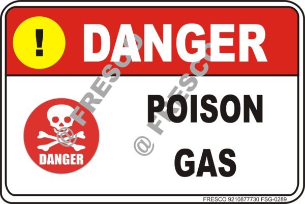 Waterproof Sunboard Sign, Self-adhesive/Nail Mounting (18 X12 INCH (45.72 X 30.48 CM),Danger signboard