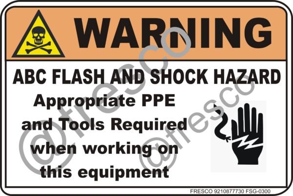 Waterproof Sunboard Sign, Self-adhesive/Nail Mounting (18 X12 INCH (45.72 X 30.48 CM),Warning signboard